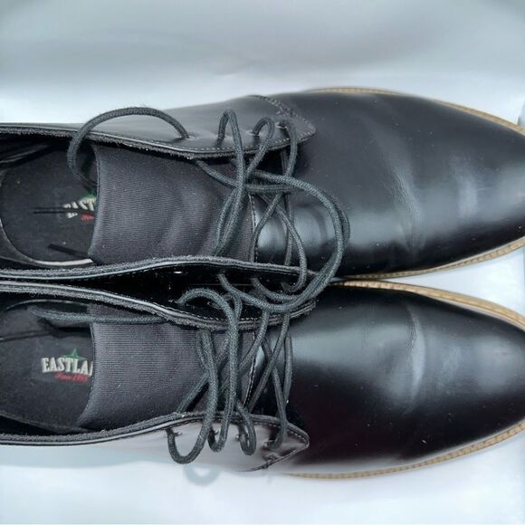 Eastland Shoes Mens 13 Black Landon Chukka Lace-Up Almond Toe Boots - Picture 11 of 12